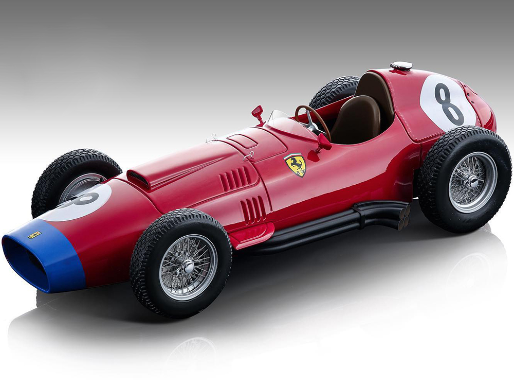 Image of Ferrari 801 F1 8 Mike Hawthorn Formula One Nurburgring GP (1957) "Mythos Series" Limited Edition to 170 pieces Worldwide 1/18 Model Car by Tecnomodel