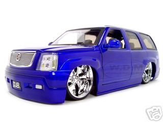 Cadillac Escalade Diecast Model Blue 1/18 Diecast Model Car by Jada