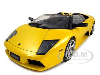 Lamborghini Murcielago Roadster Yellow 1/12 Diecast Car Model By Autoart