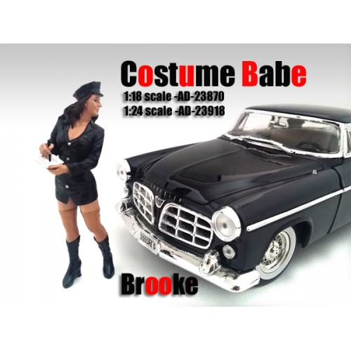 Costume Babe Brooke Figure For 124 Scale Models By American Diorama
