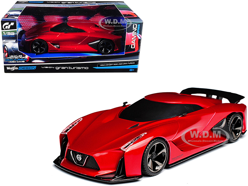 2020 Nissan Concept Vision Gran Turismo Red "Gaming Series" 1/32 Diecast Model Car by Maisto