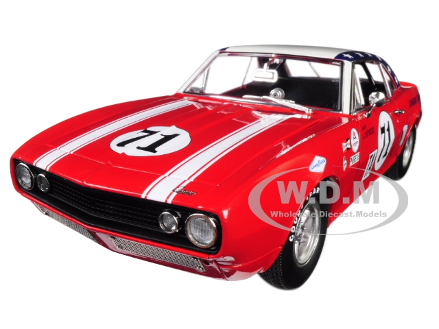 1967 Chevrolet Camaro #71 Joie Chitwood Chargin Cherokee Daytona 24 Hours 1968 Limited Edition to 390 pieces Worldwide 1/18 Diecast Model Car by Acme