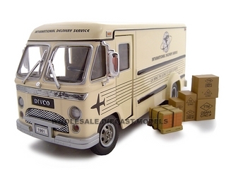 1961 Divco Di Vidend Step Van Cream 1/34 Diecast Model Car by Unique Replicas