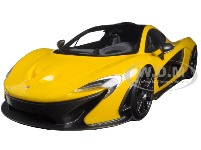 2013 Mclaren P1 Volcano Yellow Limited to 300pcs 1/12 Model Car by True Scale Miniatures