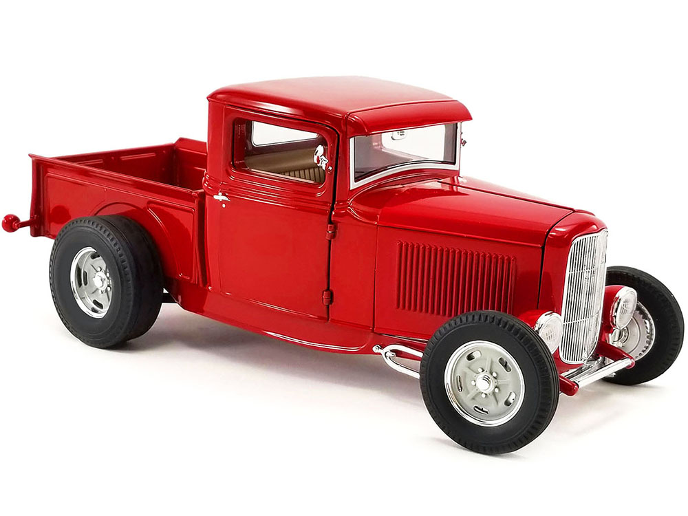 1932 Ford Hot Rod Pickup Truck Red Limited Edition to 1722 pieces Worldwide 1/18 Diecast Model Car by ACME