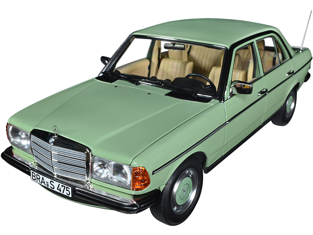 1982 Mercedes-Benz 200 Light Green 1/18 Diecast Model Car by Norev