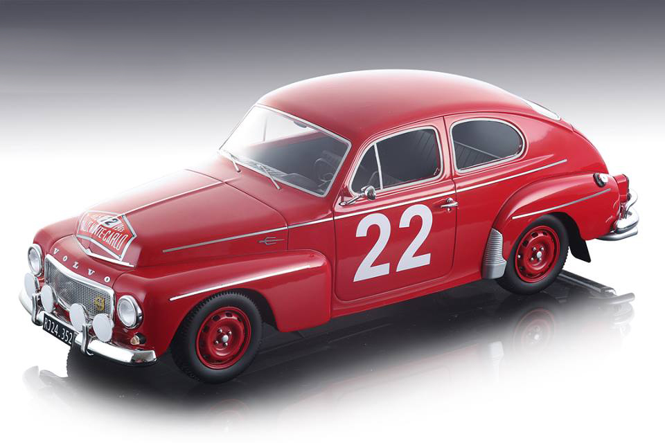 Volvo Pv 544 22 Jens Nielsen/ Henning Henriksen Rally Monte Carlo 1965 Mythos Series Limited Edition To 60 Pieces Worldwide 1/18 Model Car By Tecnomo