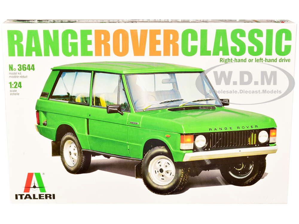 Skill 3 Model Kit Land Rover Range Rover Classic 1/24 Scale Model by Italeri