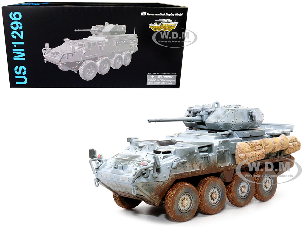 United States M1296 Stryker ICV (Infantry Carrier Vehicle) Dragoon Olive Drab (Snowy Version) "2nd Cav. Germany" (2020) "NEO Dragon Armor" Series 1/7
