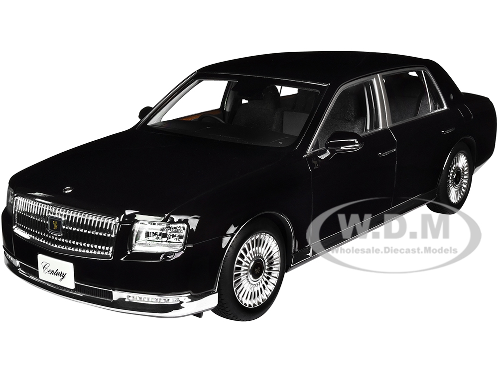 Toyota Century RHD (Right Hand Drive) Black 1/18 Model Car By Autoart