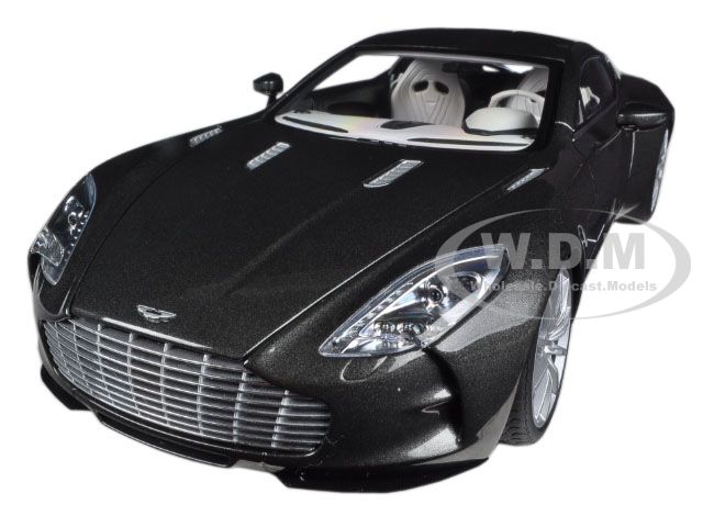 Aston Martin One 77 Spirit Grey 1/18 Diecast Car Model By Autoart