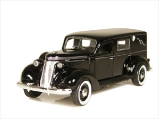 1937 Studebaker Hearse 1/43 Diecast Car Model By Phoenix Mint