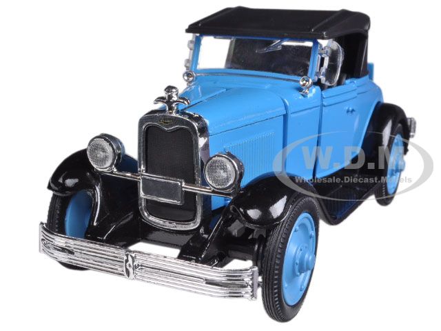 1928 Chevrolet Roadster Blue 1/32 Diecast Model Car By New Ray