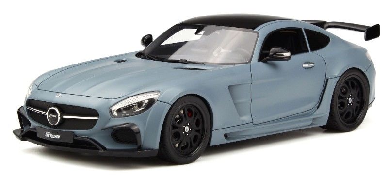 Mercedes Benz SLS FAB Design Areion Matte Gray Limited Edition 1/18 Model Car By GT Spirit For Kyosho