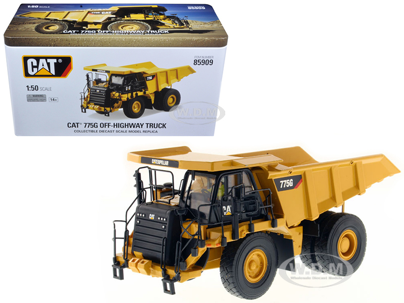 Image of CAT Caterpillar 775G Off Highway Truck "High Line Series" 1/50 Diecast Model by Diecast Masters