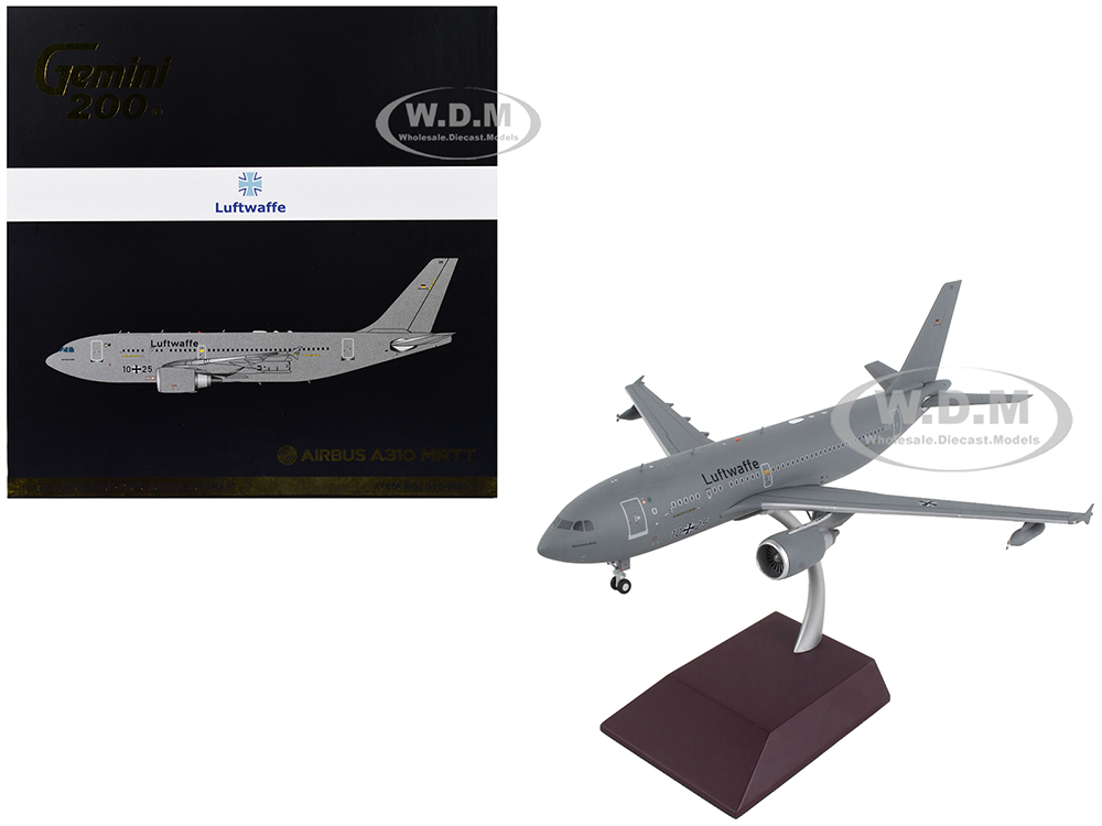 Airbus A310 MRTT Tanker Aircraft Luftwaffe Germany Air Force Gemini 200 Series 1/200 Diecast Model Airplane by GeminiJets