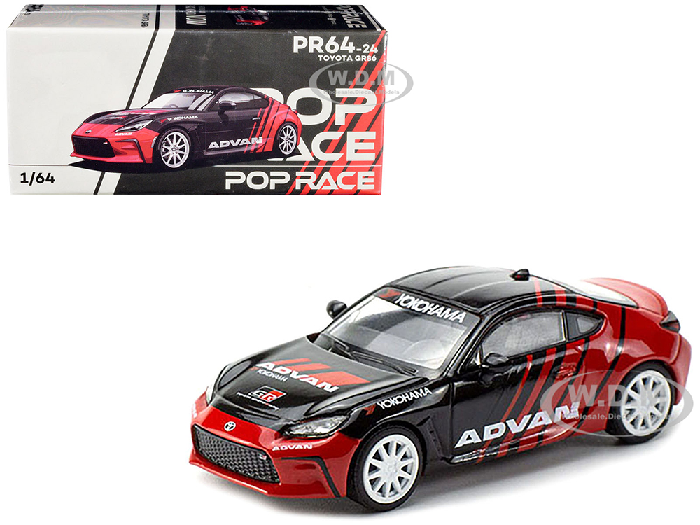 Toyota GR86 Red and Black 