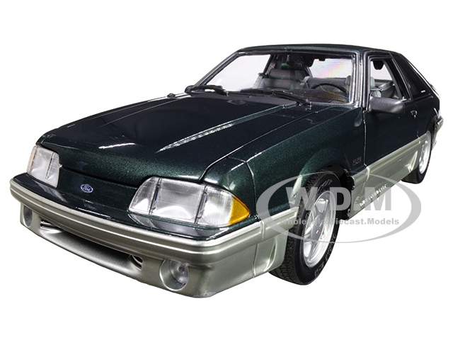 1991 Ford Mustang Gt 5.0 Deep Emerald Green Metallic "home Improvement" (1991-1999) Tv Series Limited Edition To 600 Pieces Worldwide 1/18 Diecast Mo