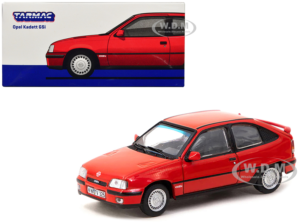 Opel Kadett GSi Red Global64 Series 1/64 Diecast Model by Tarmac Works