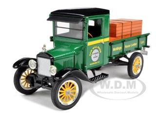 1923 Ford Model TT Lamber Truck Green 1/32 Diecast Model Car by Signature Models