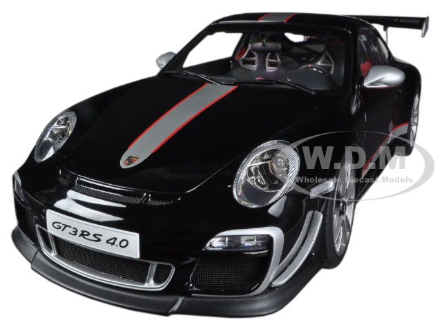 Porsche 911 (997) Gt3 Rs 4.0 Black 1/18 Diecast Car Model By Autoart