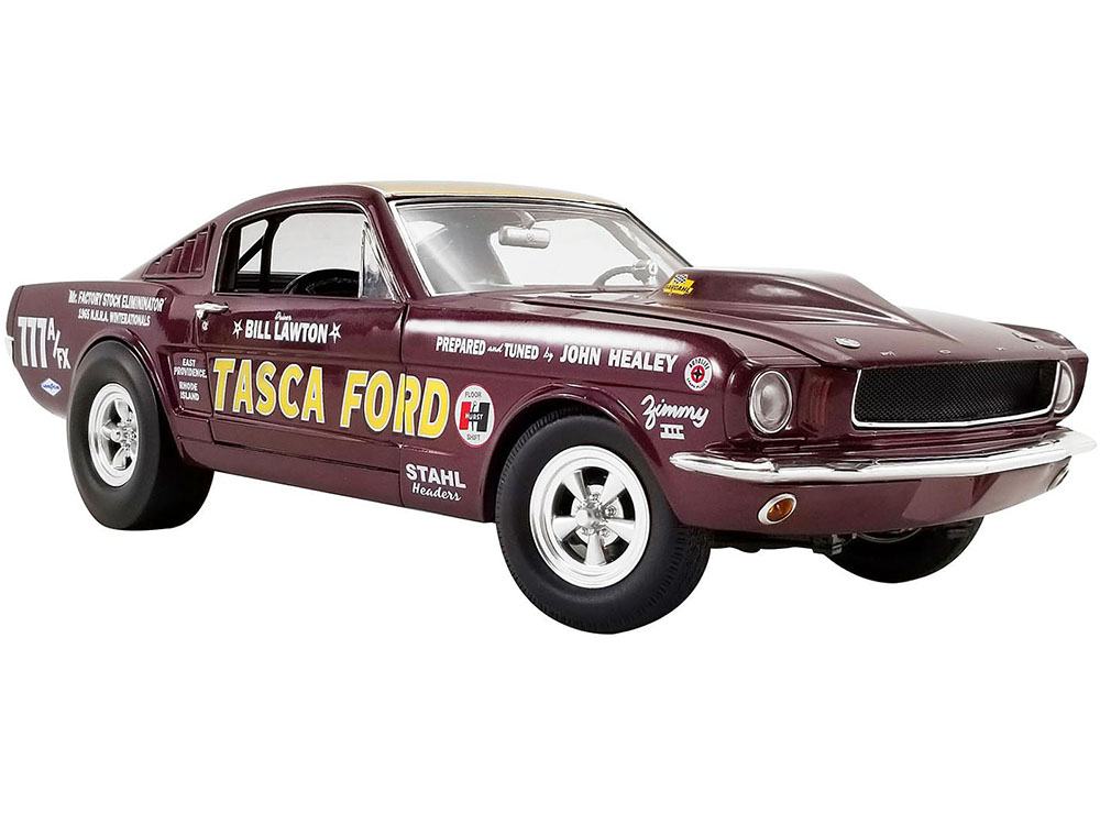 1965 Ford Mustang A/FX Bill Lawton "Tasca Ford" Limited Edition to 1254 pieces Worldwide 1/18 Diecast Model Car by ACME