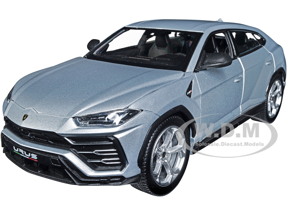 Lamborghini Urus Gray Metallic NEX Models 1/24 Diecast Model Car by Welly