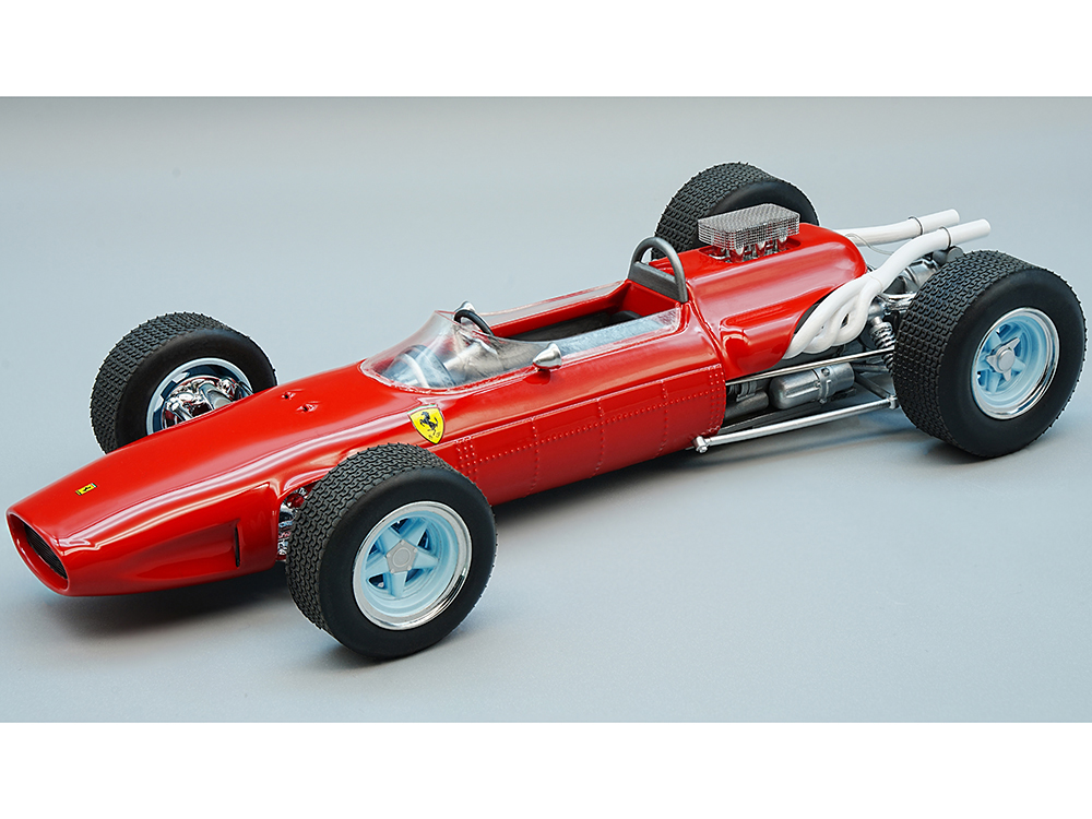 Ferrari 246 Red Press Version Formula One F1 World Championship (1966) Mythos Series Limited Edition to 50 pieces Worldwide 1/18 Model Car by Tecnomodel