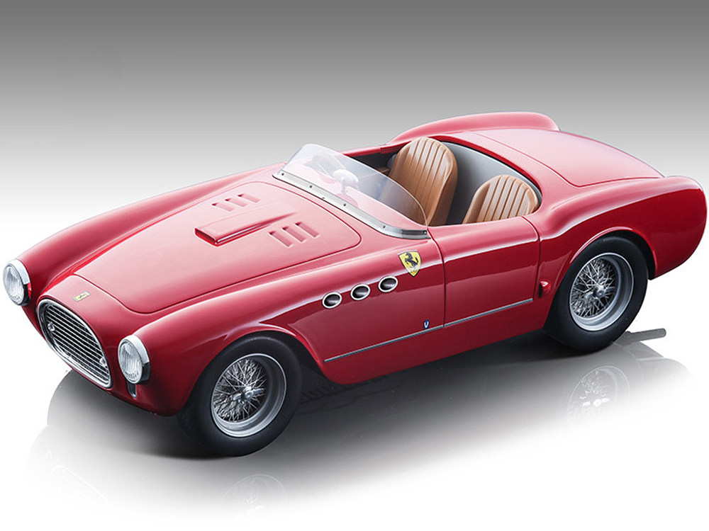1952 Ferrari 225S Convertible RHD (Right Hand Drive) Press Version Rosso Corsa Red "Mythos Series" Limited Edition to 140 pieces Worldwide 1/18 Model