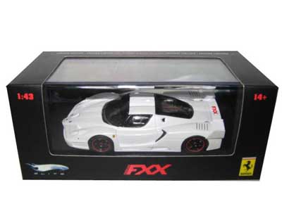 Image of Ferrari Enzo FXX Pearl White Elite Limited Edition 1/43 Diecast Model Car by Hotwheels