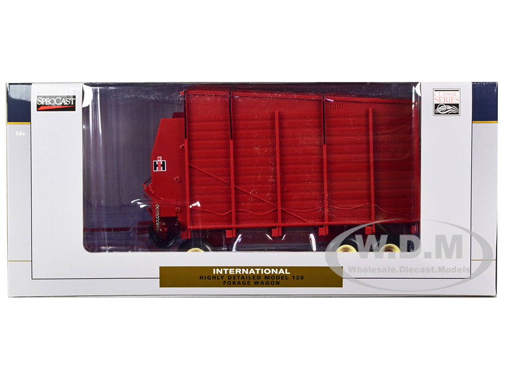 International Harvester IH 120 Forage Wagon Red "Classic Series" 1/16 Diecast Model by Speccast