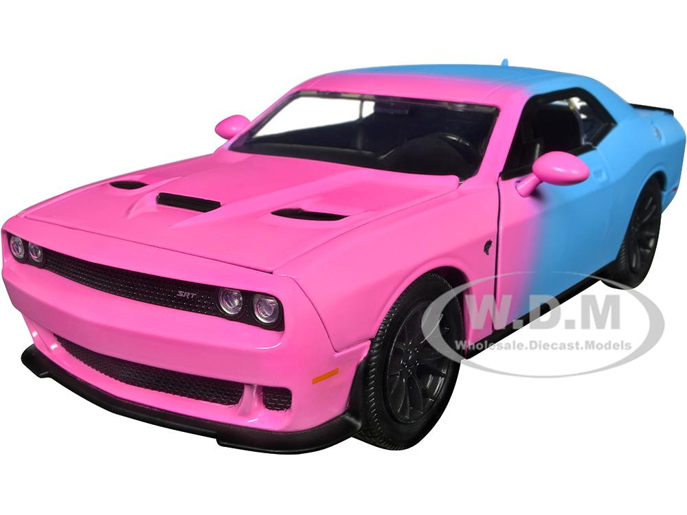 2015 Dodge Challenger SRT Hellcat Pink and Blue 