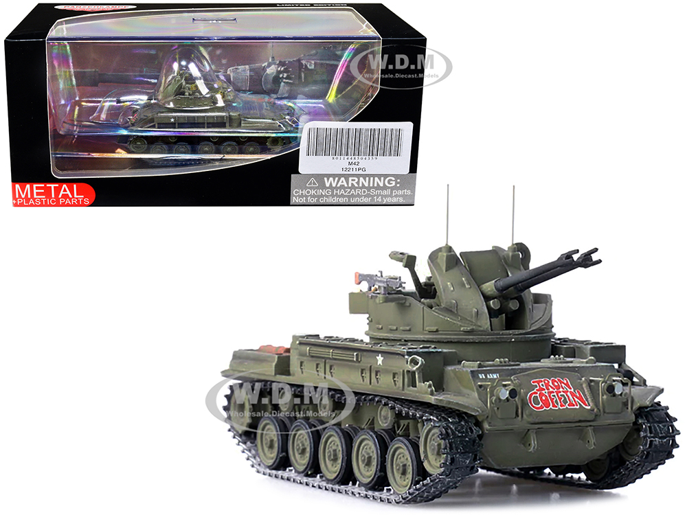 M42 Duster Self-Propelled Anti-Aircraft Gun "Iron Coffin" "US - Vietnam War" 1/72 Diecast Model by Panzerkampf