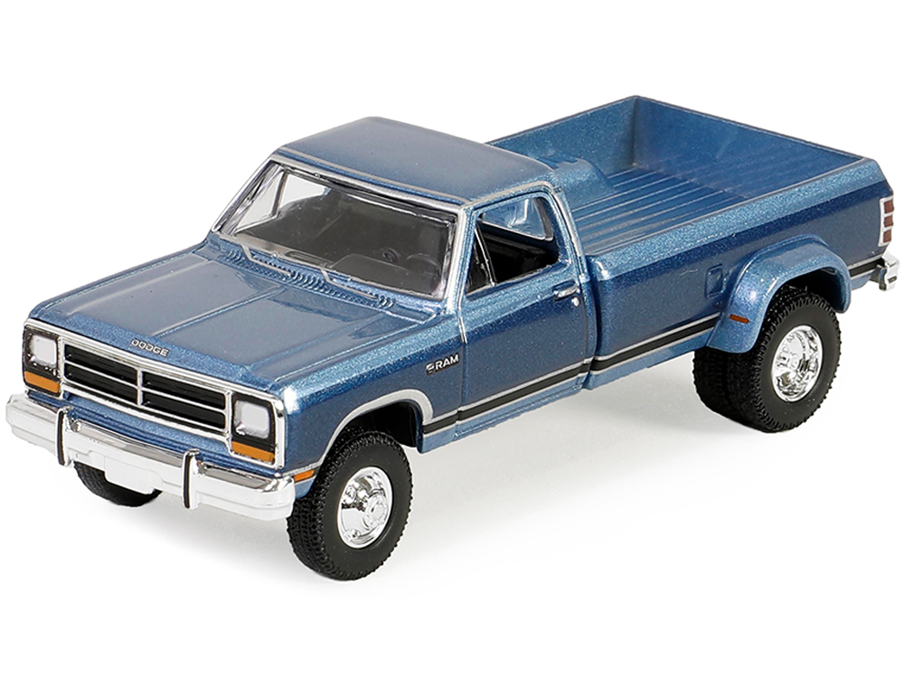1989 Dodge Ram D-350 Dually  Twilight Blue Metallic and Ice Blue Metallic 