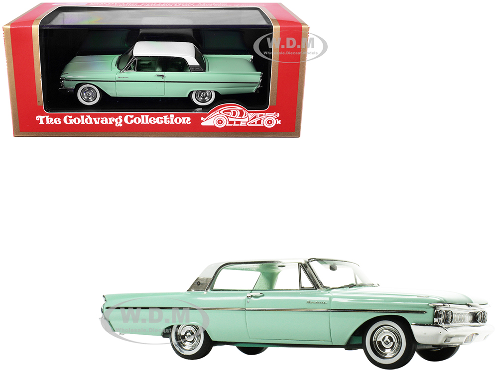 1961 Mercury Monterey Green with White Top Limited Edition to 210 pieces Worldwide 1/43 Model Car by Goldvarg Collection