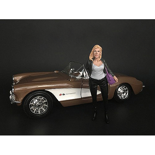 Image of "Ladies Night" Angela Figurine for 1/24 Scale Models by American Diorama