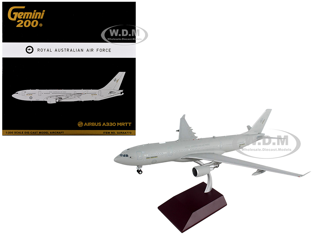 Airbus A330 MRTT Tanker Aircraft Royal Australian Air Force Gray Gemini 200 Series 1/200 Diecast Model Airplane by GeminiJets