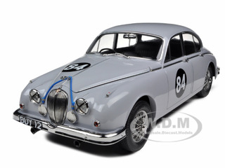 1962 Coombs Jaguar Mark 2 3.8l Racing 84 1/18 Diecast Model Car By Model Icons