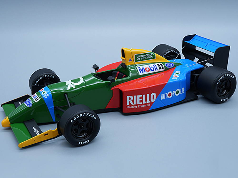 Benetton B190 "Press Version" Formula One F1 World Championship (1990) "Mythos Series" Limited Edition to 30 pieces Worldwide 1/18 Model Car by Tecno