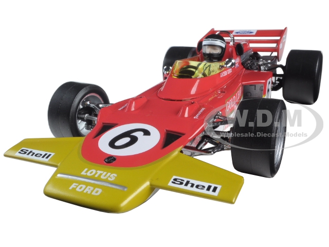 Lotus 72c 6 Jochen Rindt 1970 Austrian Grand Prix 1/18 Diecast Model Car By Quartzo