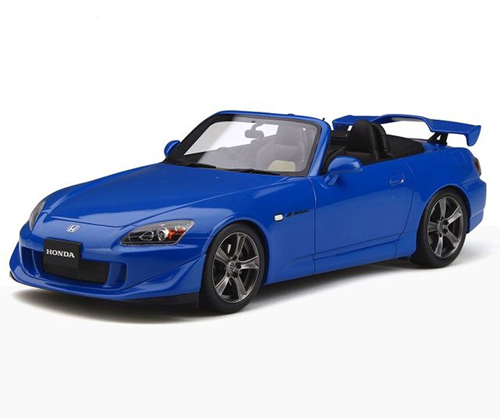Honda S2000 Type S Cabriolet Apex Blue Pearl Limited Edition To 1500 Pieces Worldwide 1/18 Model Car By Otto Mobile