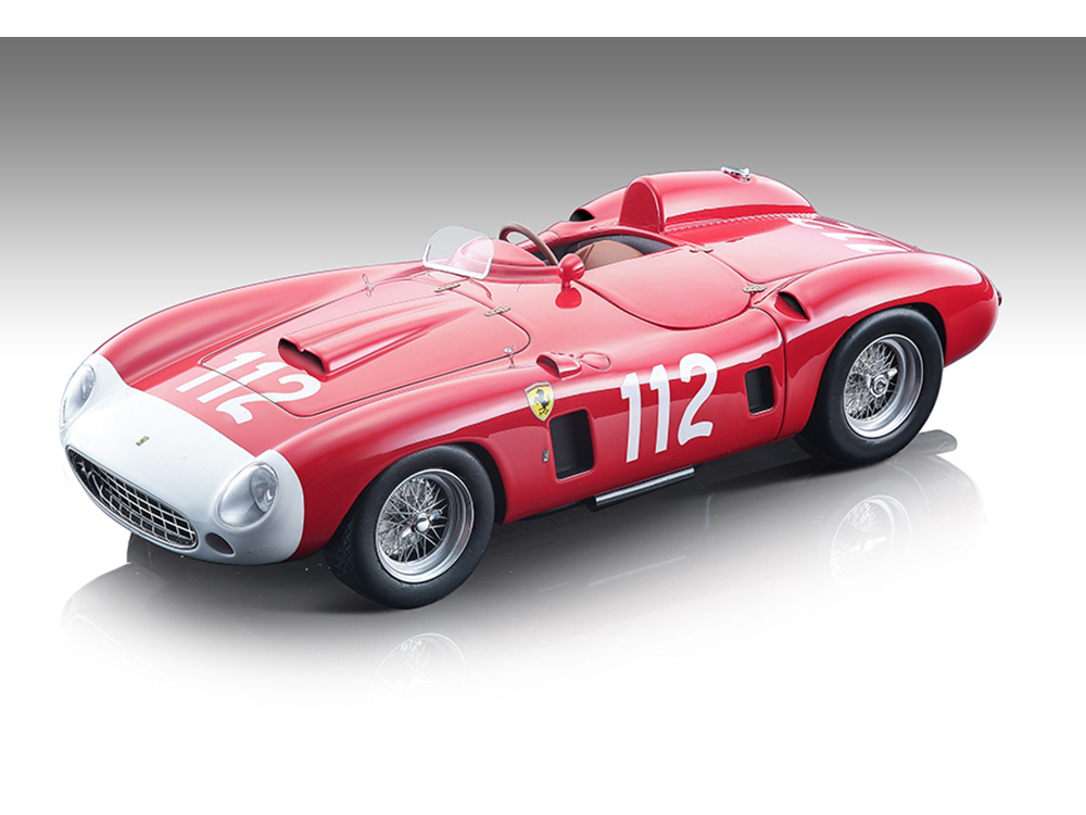 Ferrari 860 Monza #112 Peter Collins - Eugenio Castellotti Targa Florio (1956) Mythos Series Limited Edition to 115 pieces Worldwide 1/18 Model Car by Tecnomodel