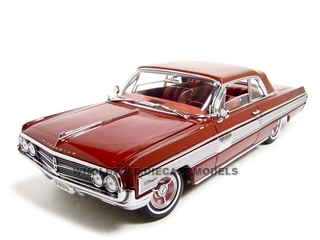 1962 Oldsmobile Starfire Garnet/red 1/18 Diecast Model Car By Road Signature