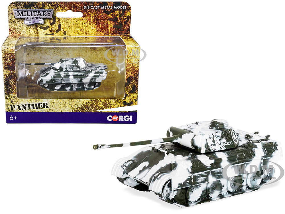 MAN Panther Tank 4th Battalion Coldstream Gurads Cuckoo Netherlands (1944-45) Military Legends in Miniature Series Diecast Model by Corgi