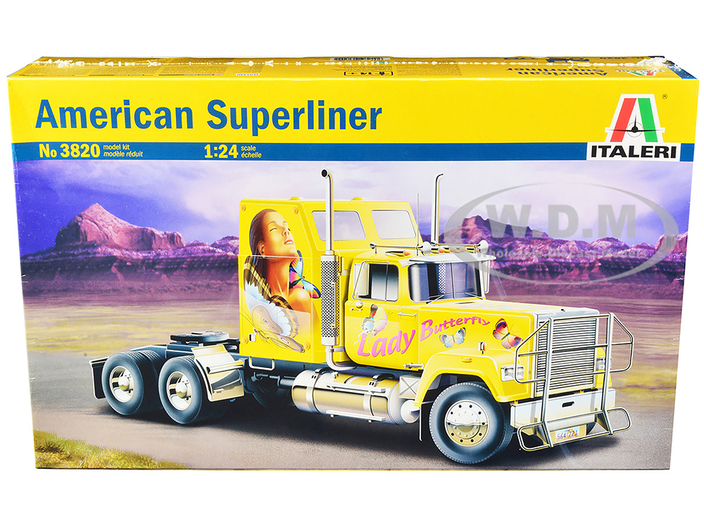 Skill 5 Model Kit American Superliner Truck Tractor 