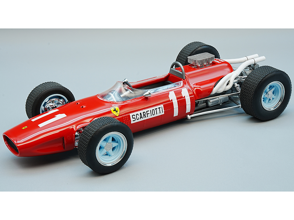 Ferrari 246 11 Ludovico Scarfiotti Formula One F1 "Germany GP" (1966) "Mythos Series" Limited Edition to 95 pieces Worldwide 1/18 Model Car by Tecnom