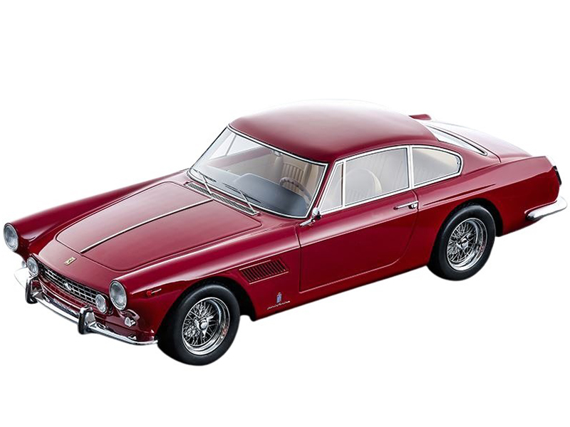 Image of 1962 Ferrari 250 GTE 22 Rosso Corsa Red "Mythos Series" Limited Edition to 160 pieces Worldwide 1/18 Model Car by Tecnomodel