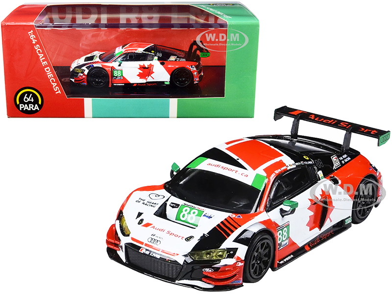 Audi R8 LMS 88 WRT Speedstar Daytona 24 Hours (2019) 1/64 Diecast Model Car By Paragon Models