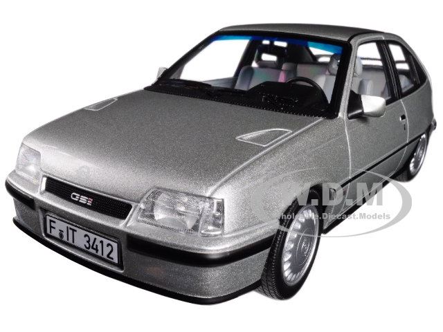 1987 Opel Kadett Gsi Silver 1/18 Diecast Model Car By Norev