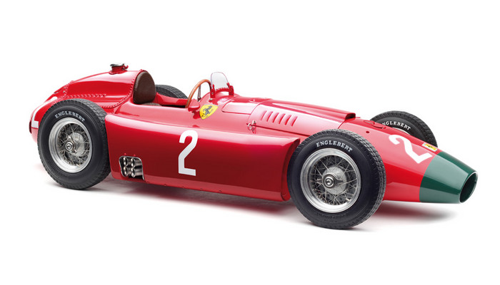 1956 Ferrari Lancia D50 (Long Nose) #2 Peter Collins Grand Prix of Germany Limited Edition to 1000 pieces Worldwide 1/18 Diecast Model Car by CMC